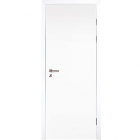 Дверь деревянная остекленная противопожарная EIS-30 белая